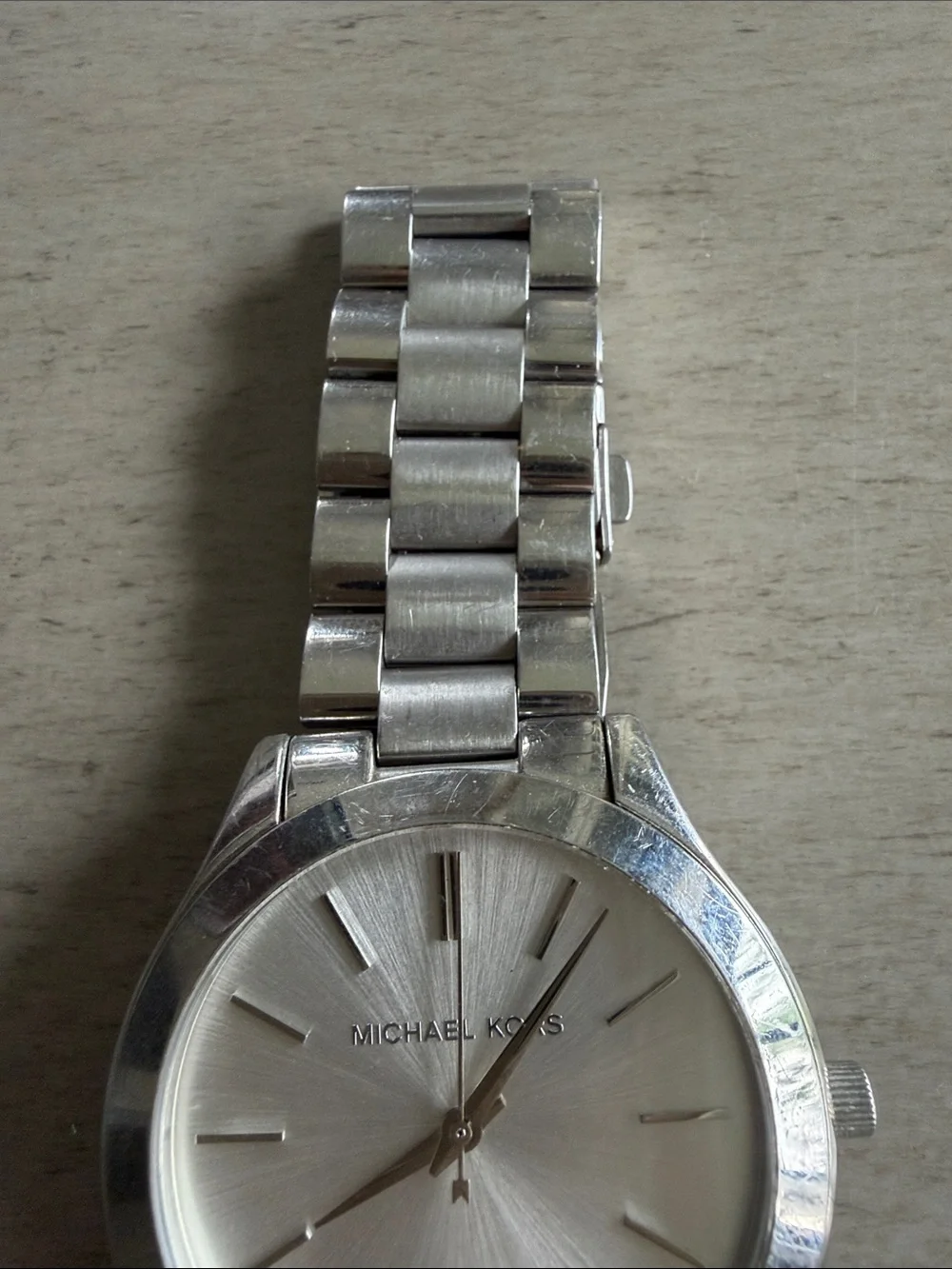 Michael Kors Silver Stainless Steel Bracelet Watch